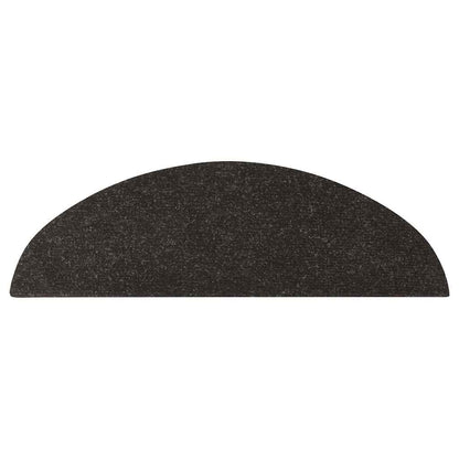 Stufenmatten Selbstklebend 10 Stk. Schwarz 56x17x3 cm