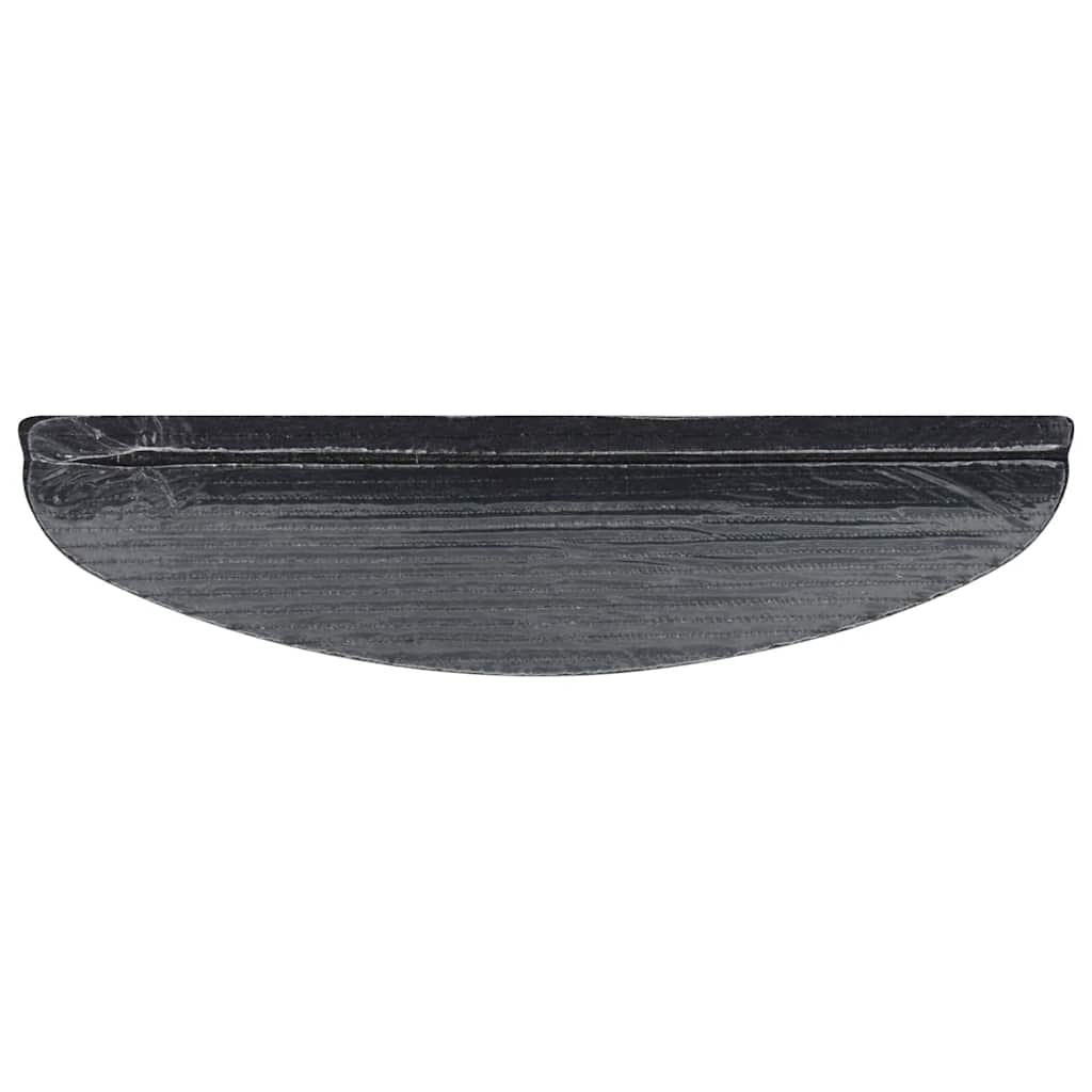 Stufenmatten Selbstklebend 10 Stk. Schwarz 56x17x3 cm
