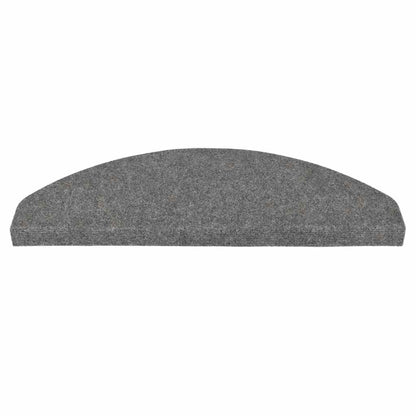 Stufenmatten Selbstklebend 10 Stk. Grau 65x22,5x3,5 cm