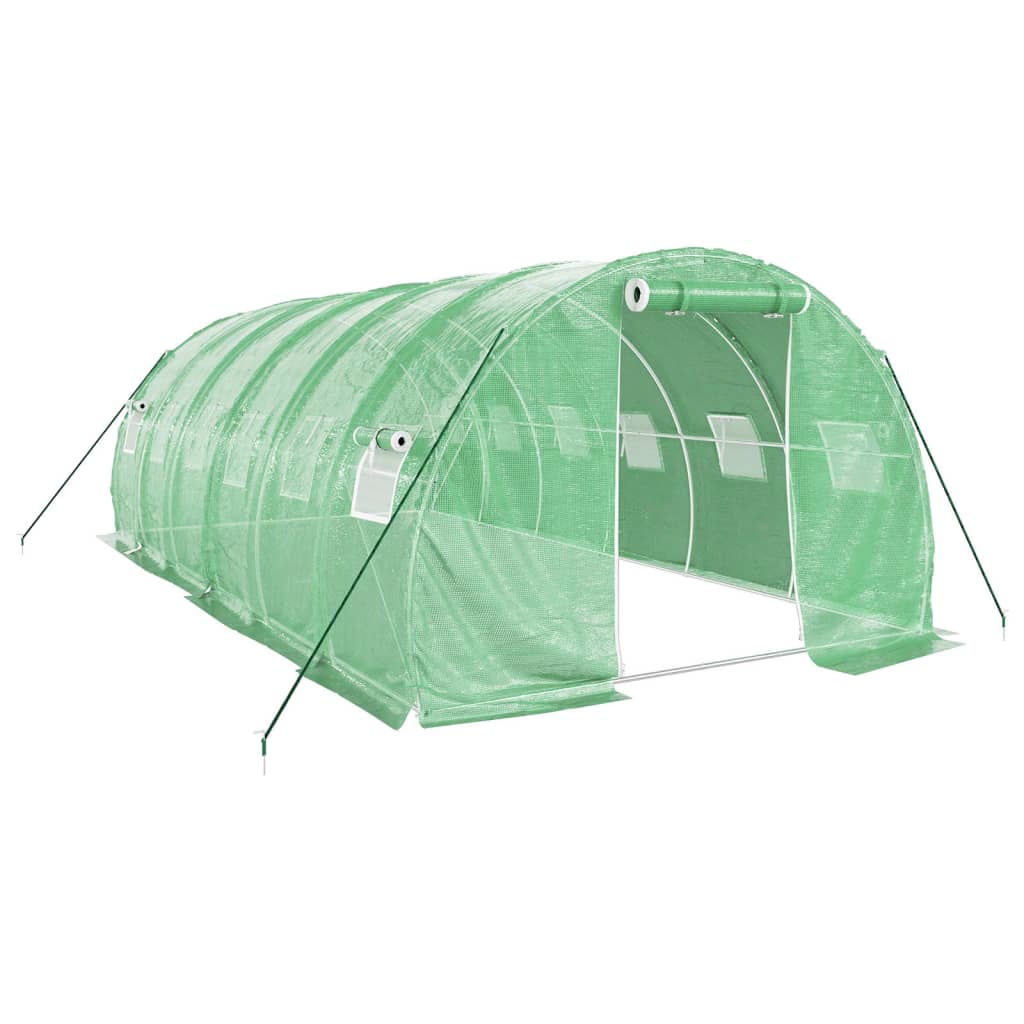 Greenhouse with steel frame Green 18 m² 6x3x2 m