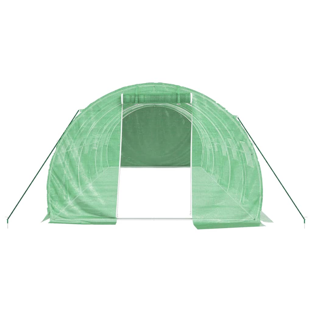 Greenhouse with steel frame Green 18 m² 6x3x2 m