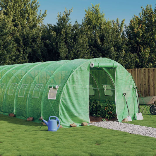 Greenhouse with steel frame Green 18 m² 6x3x2 m