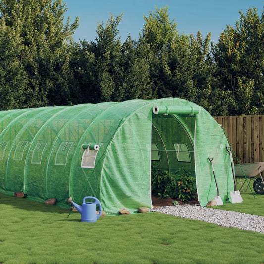 Greenhouse with steel frame Green 42 m² 14x3x2 m