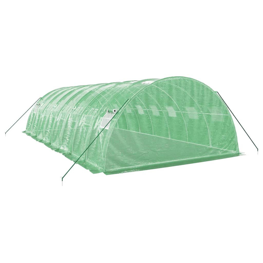 Greenhouse with steel frame Green 32 m² 8x4x2 m