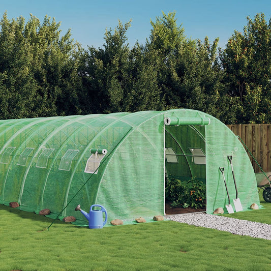 Greenhouse with steel frame Green 40 m² 10x4x2 m