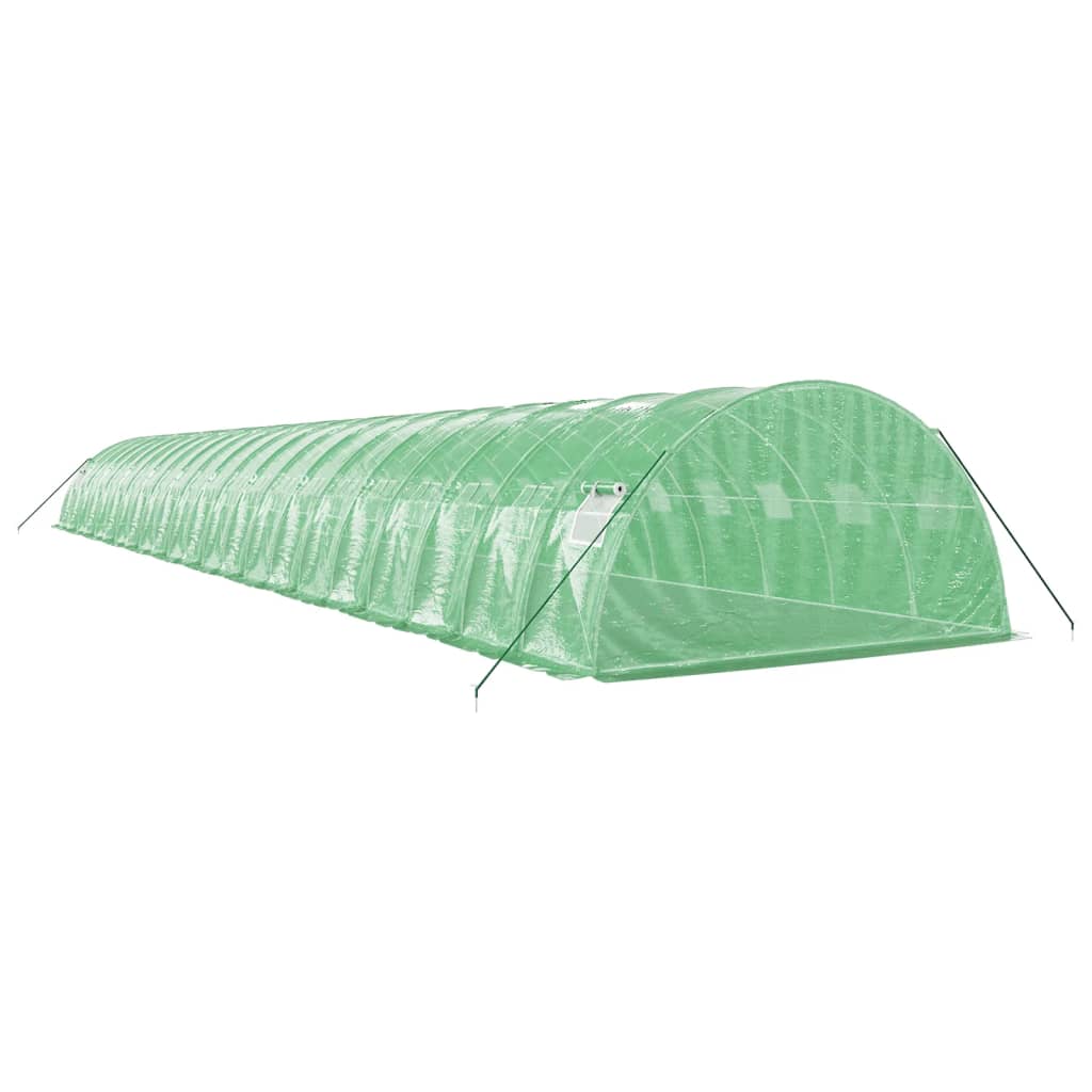 Greenhouse with steel frame Green 88 m² 22x4x2 m