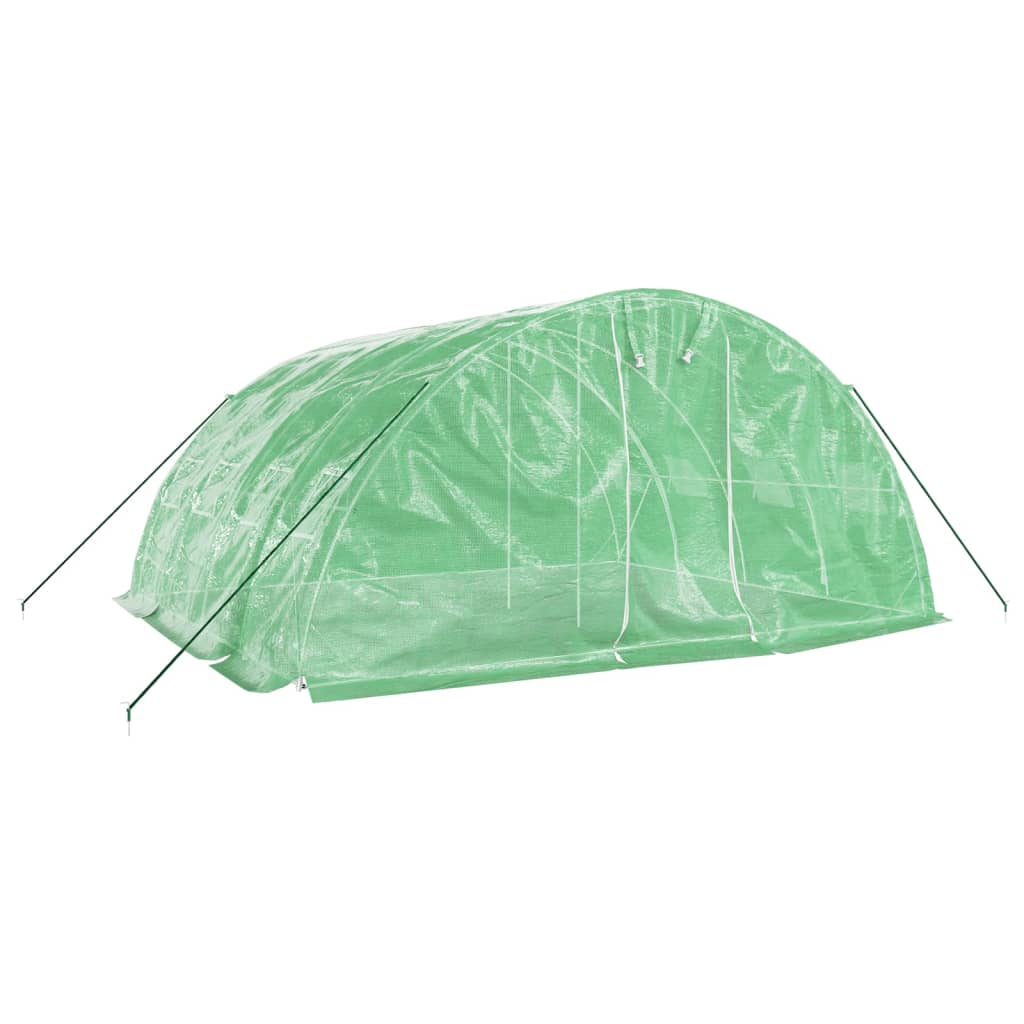 Greenhouse with steel frame Green 20 m² 5x4x2.3 m