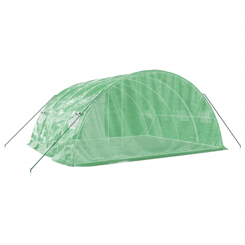 Greenhouse with steel frame Green 20 m² 5x4x2.3 m