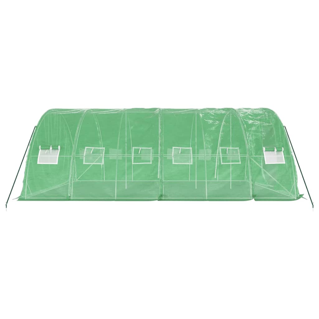 Greenhouse with steel frame Green 30 m² 6x5x2.3 m