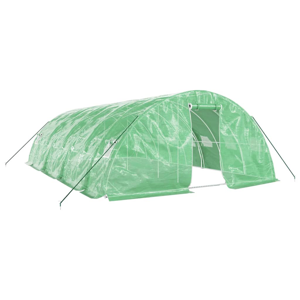 Greenhouse with steel frame Green 40 m² 8x5x2.3 m