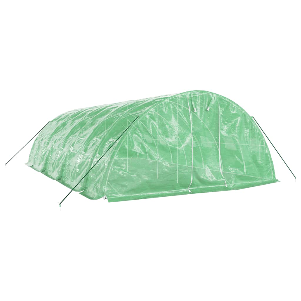 Greenhouse with steel frame Green 40 m² 8x5x2.3 m