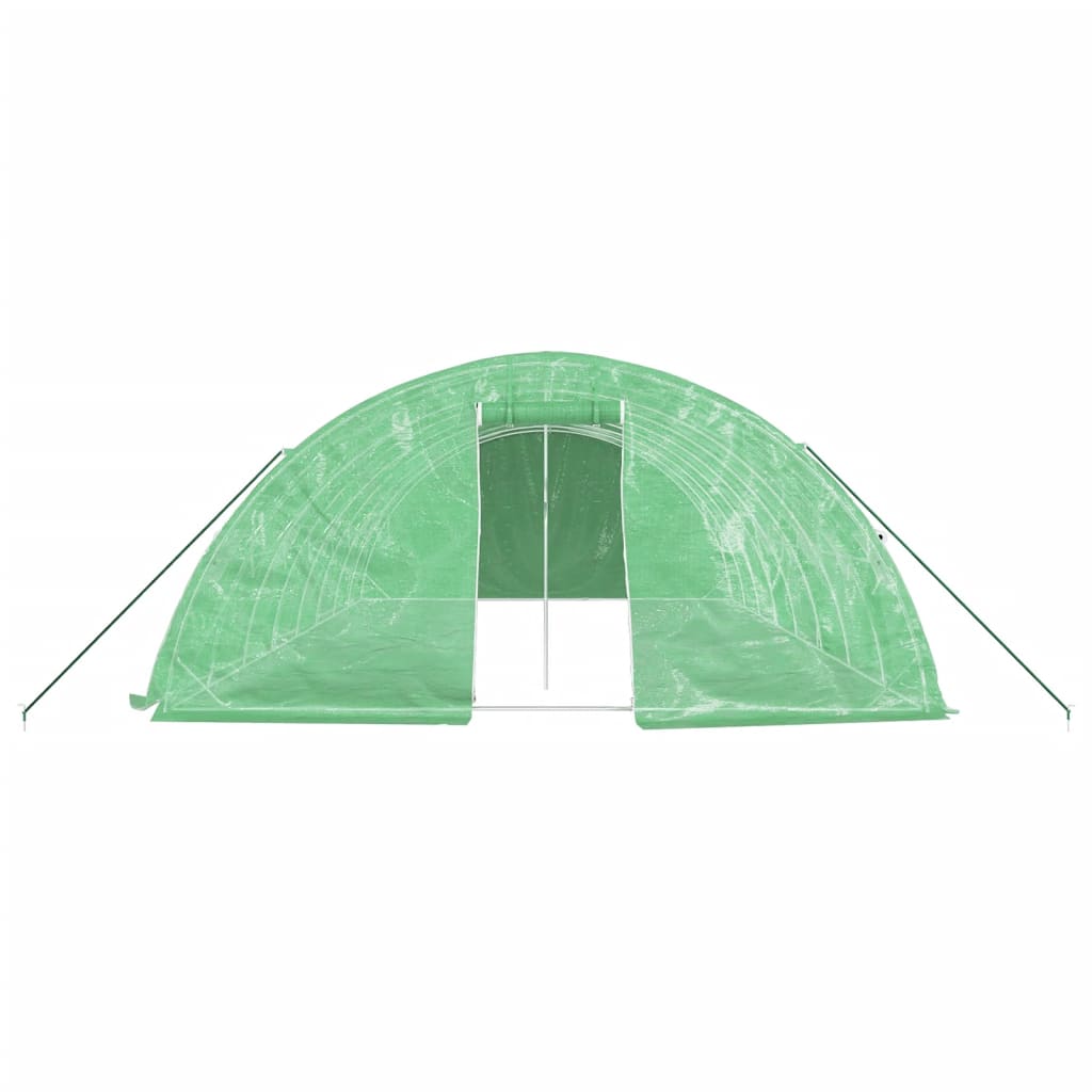 Greenhouse with steel frame Green 40 m² 8x5x2.3 m