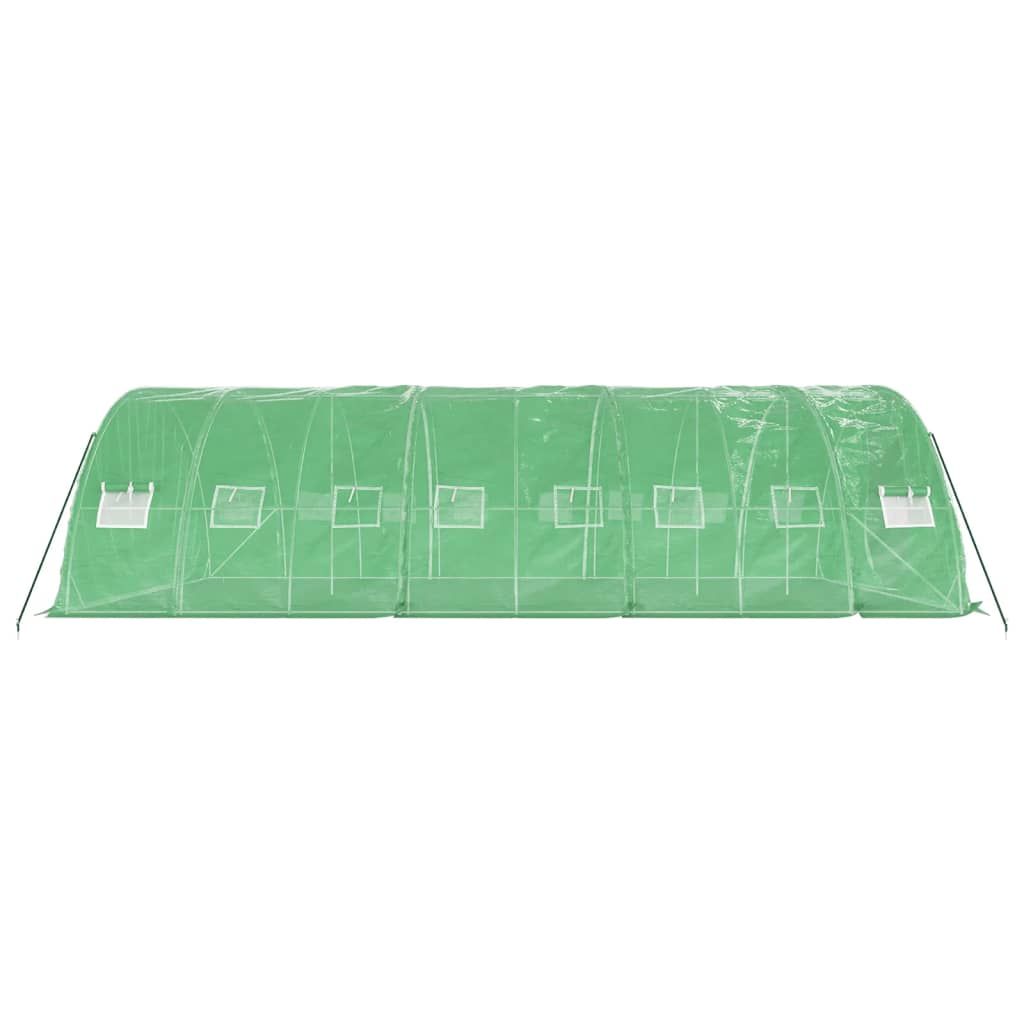 Greenhouse with steel frame Green 40 m² 8x5x2.3 m
