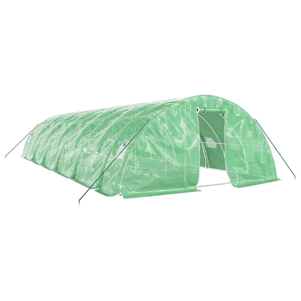 Greenhouse with steel frame Green 60 m² 12x5x2.3 m