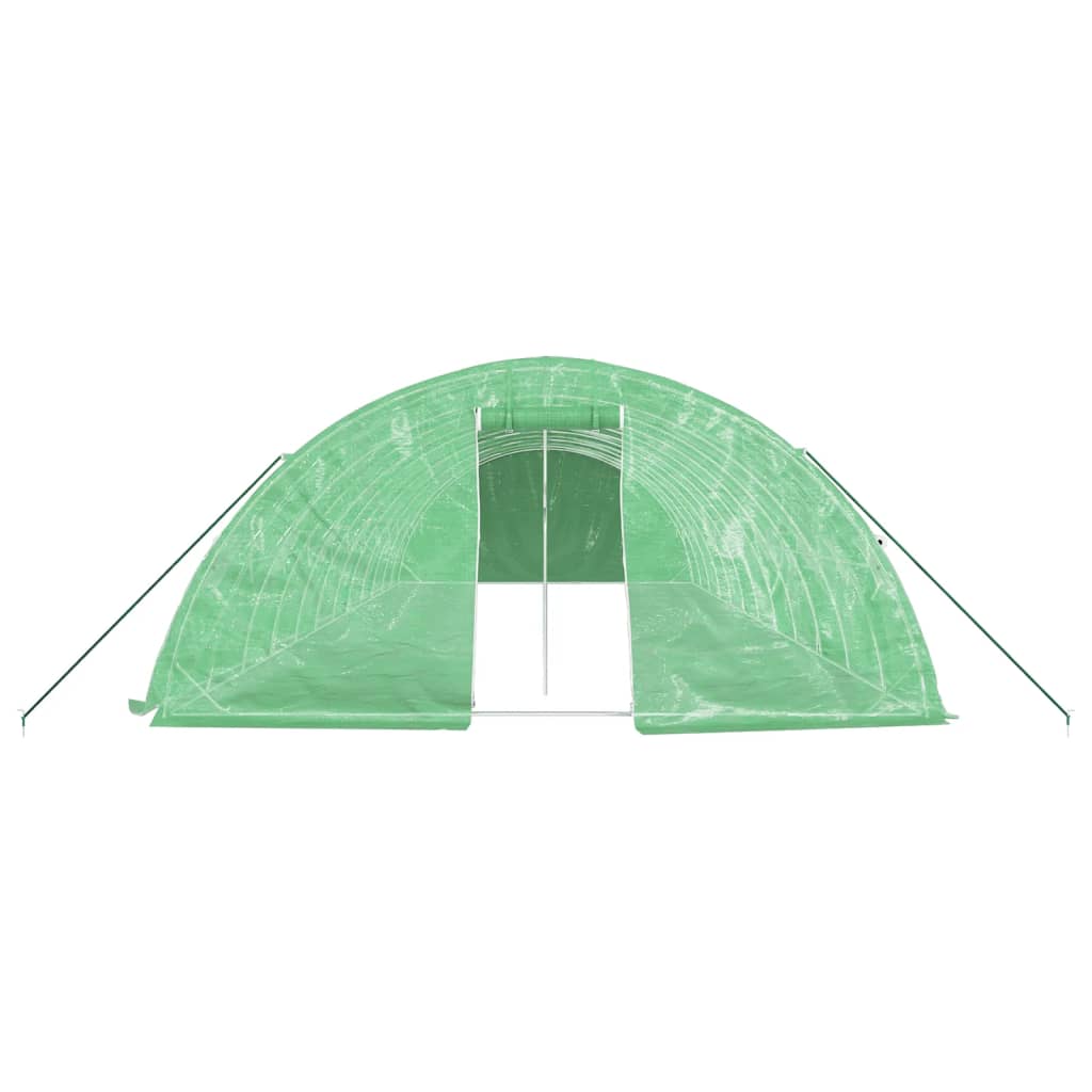 Greenhouse with steel frame Green 60 m² 12x5x2.3 m