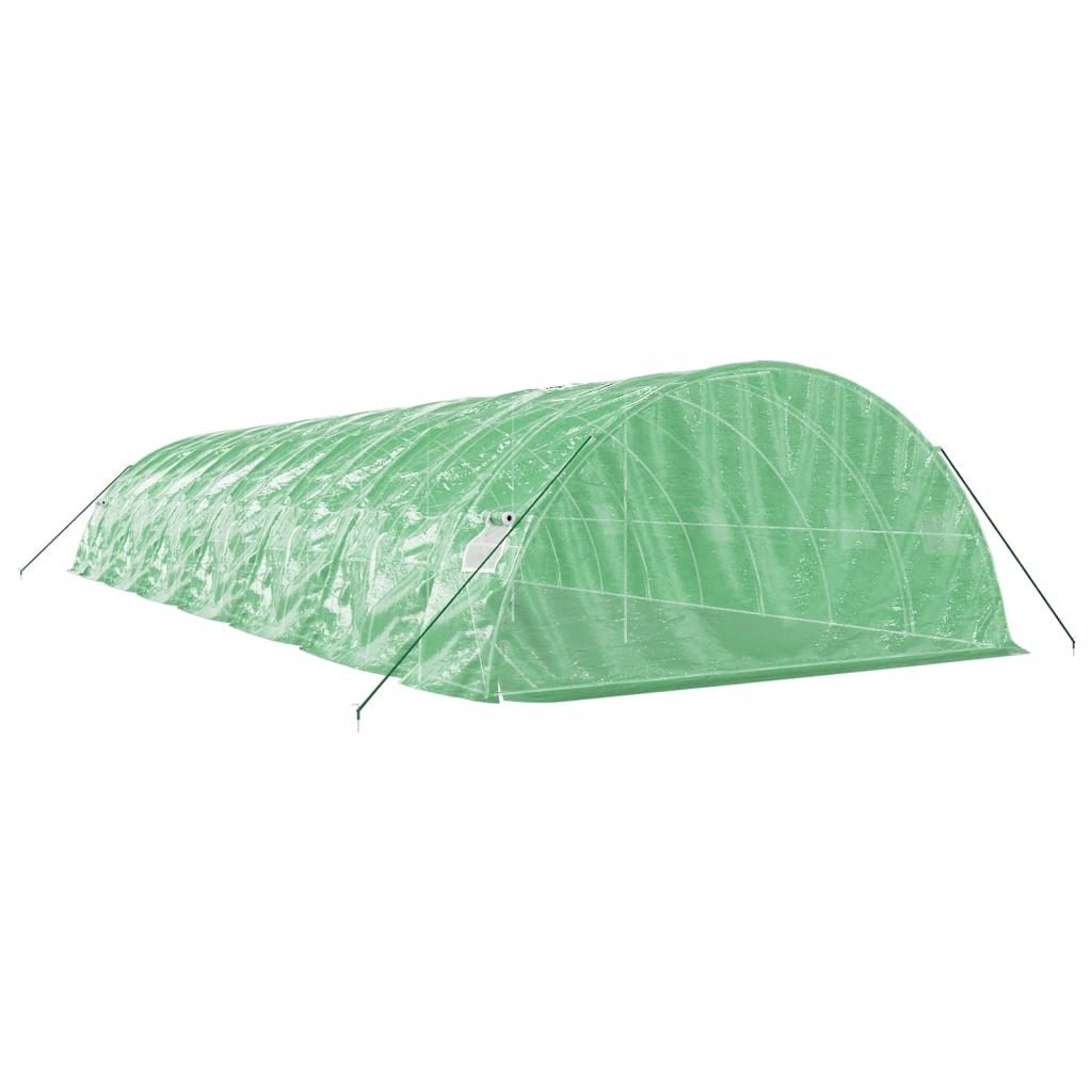 Greenhouse with steel frame Green 70 m² 14x5x2.3 m