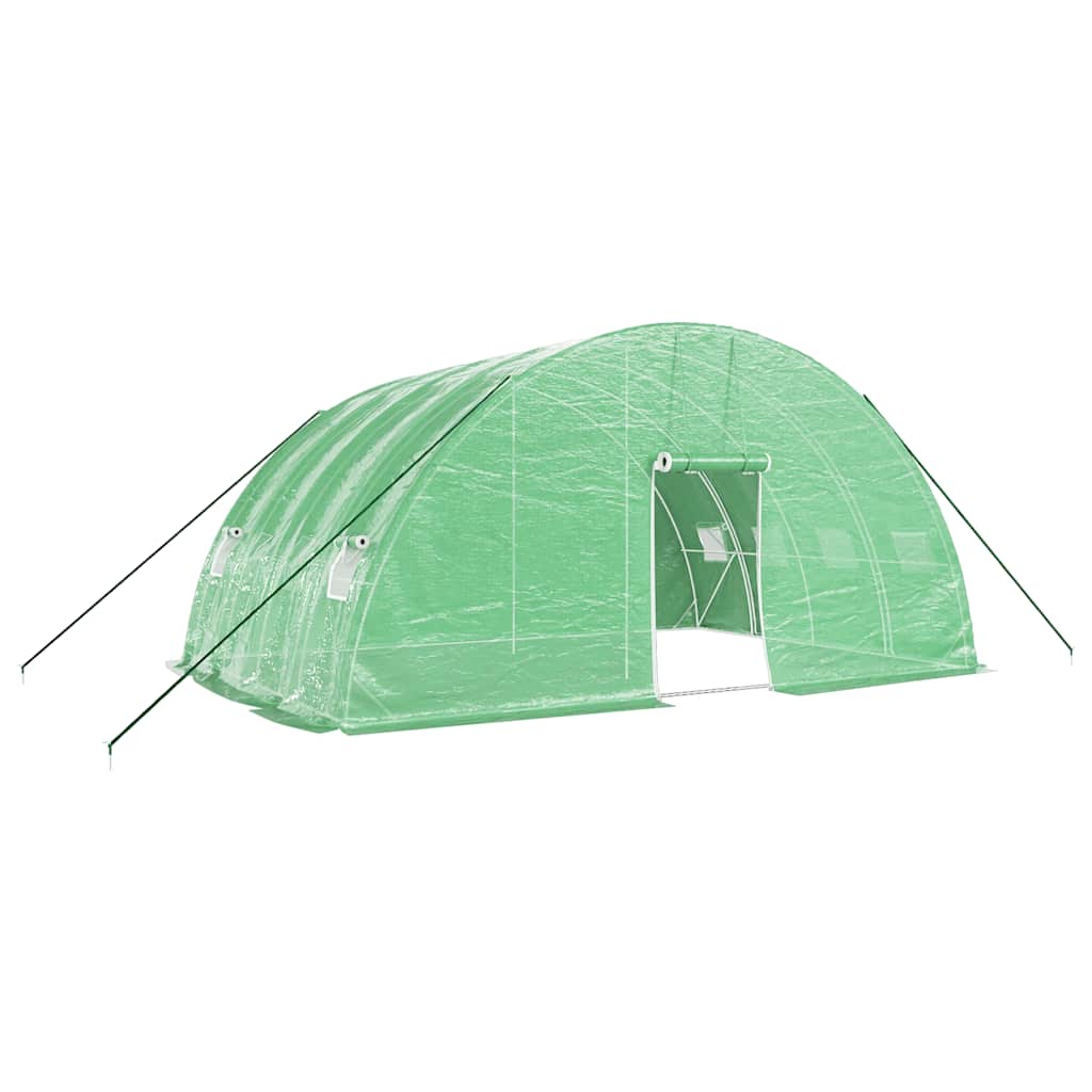 Greenhouse with steel frame Green 24 m² 6x4x2.85 m