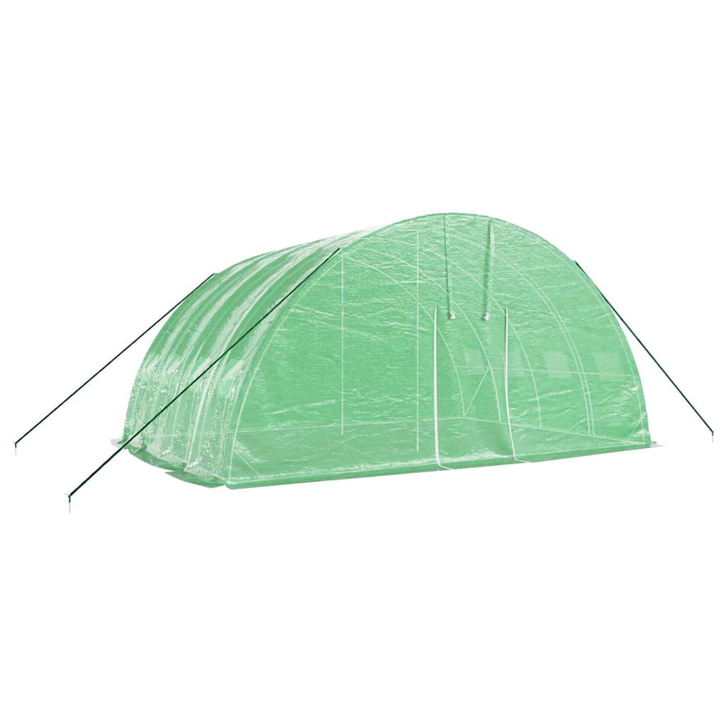 Greenhouse with steel frame Green 24 m² 6x4x2.85 m