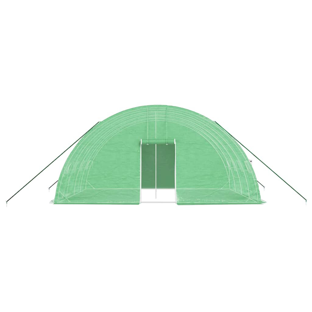 Greenhouse with steel frame Green 24 m² 6x4x2.85 m