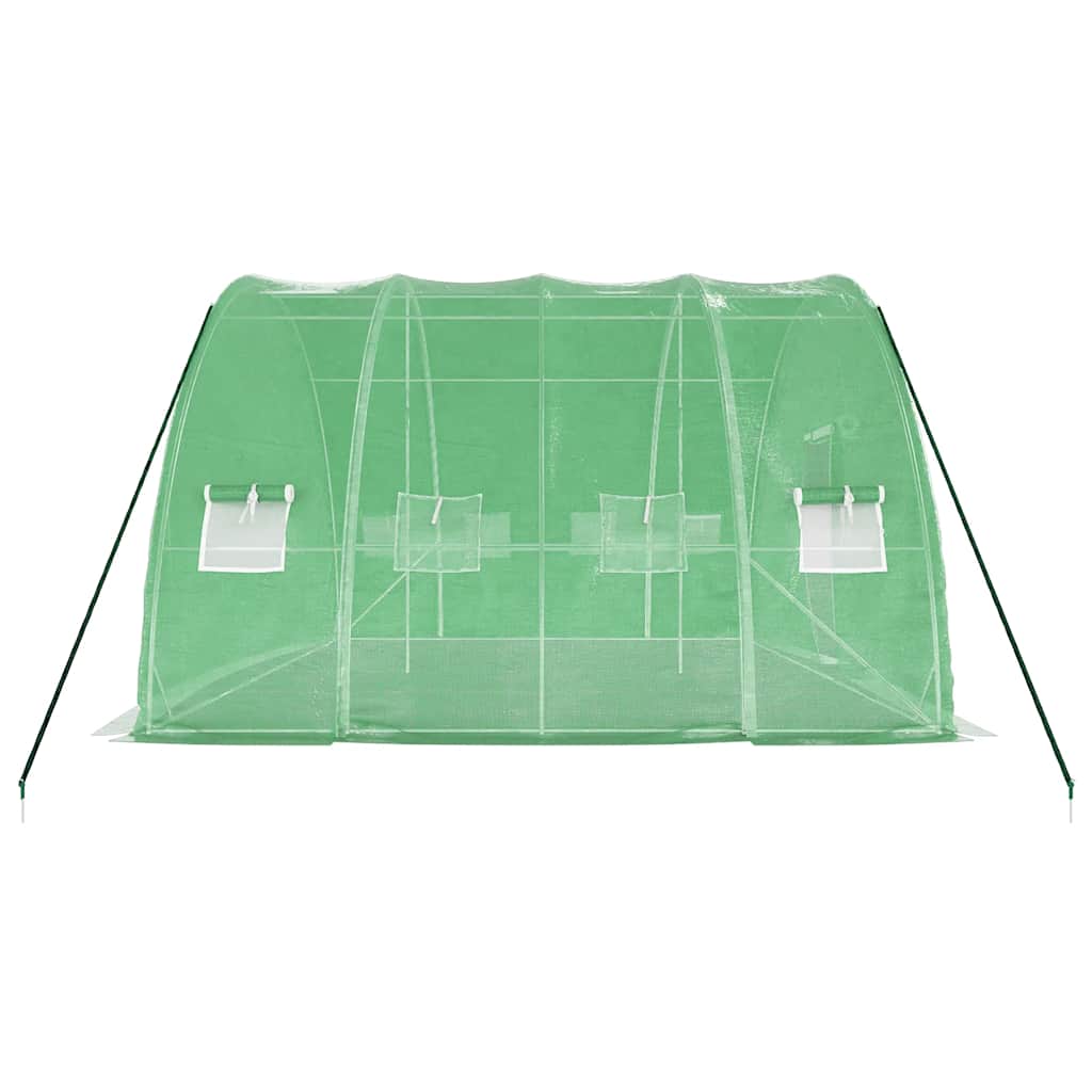 Greenhouse with steel frame Green 24 m² 6x4x2.85 m