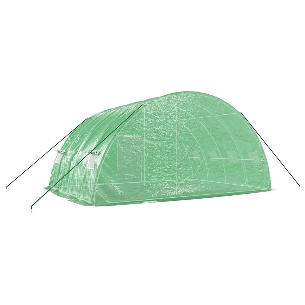 Greenhouse with steel frame Green 24 m² 6x4x2.85 m