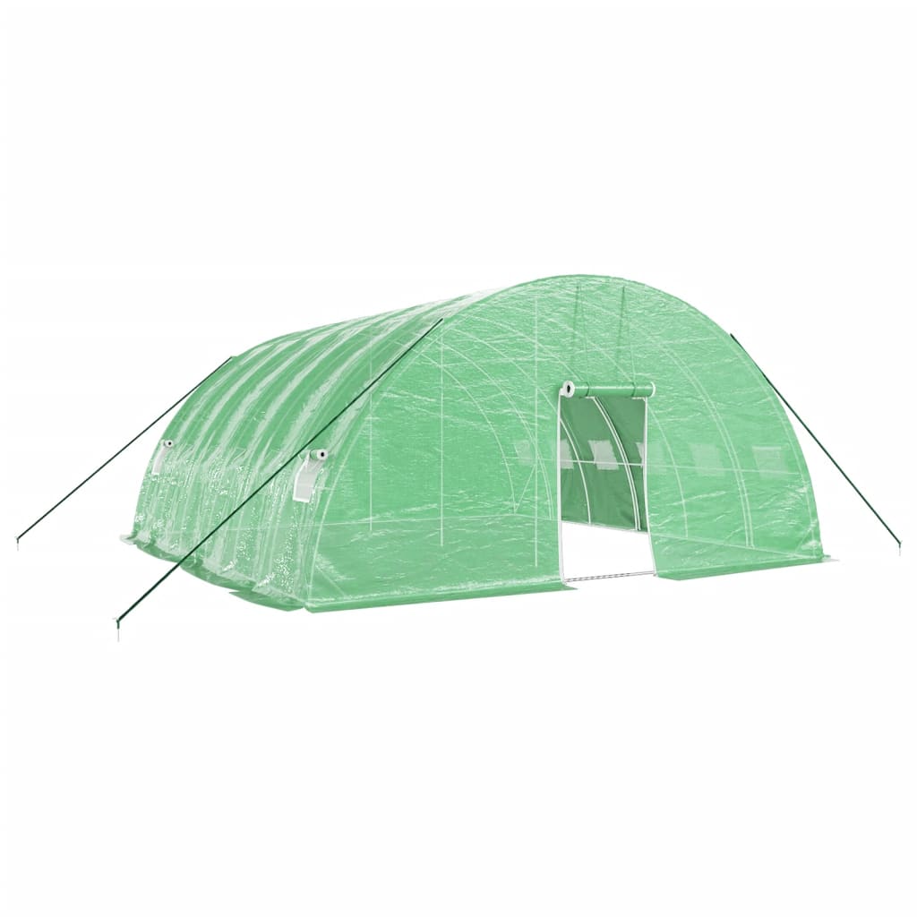 Greenhouse with steel frame Green 36 m² 6x6x2.85 m