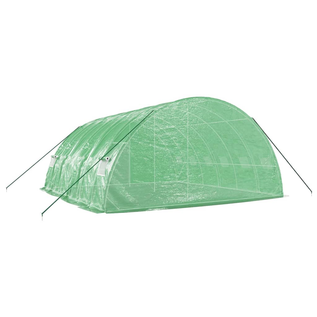 Greenhouse with steel frame Green 36 m² 6x6x2.85 m