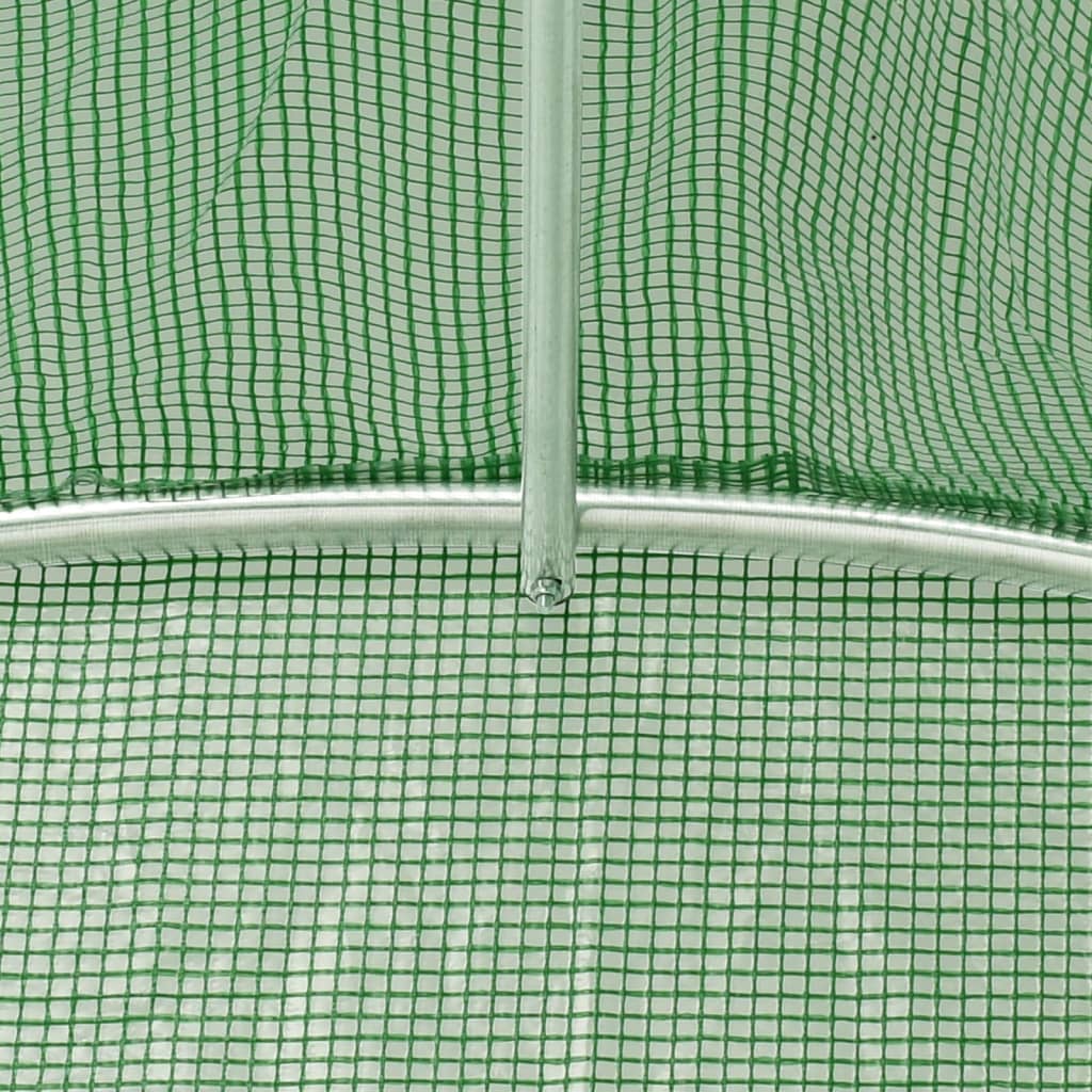Greenhouse with steel frame Green 36 m² 6x6x2.85 m