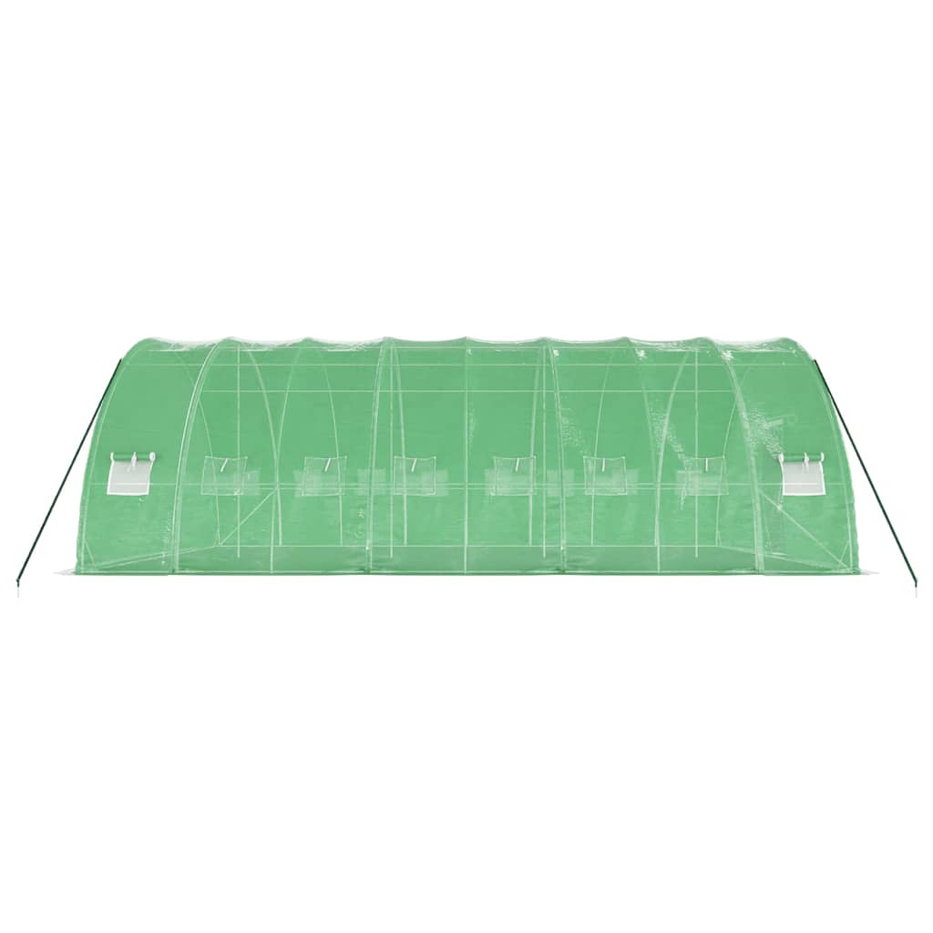 Greenhouse with steel frame Green 48 m² 8x6x2.85 m