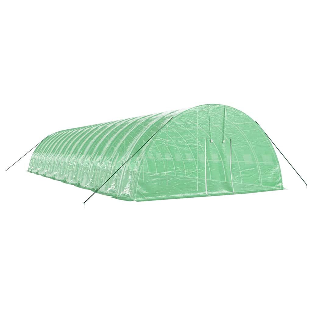 Greenhouse with steel frame Green 96 m² 16x6x2.85 m