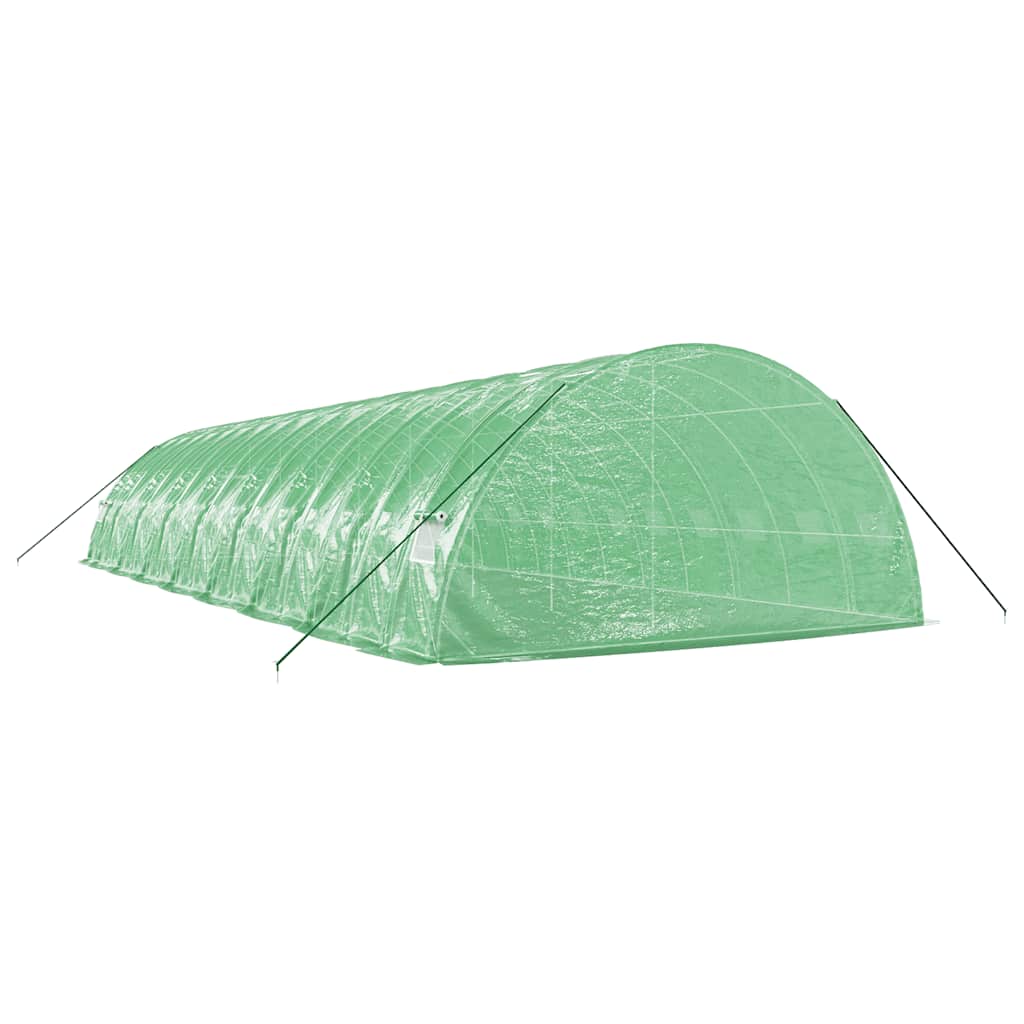 Greenhouse with steel frame Green 96 m² 16x6x2.85 m