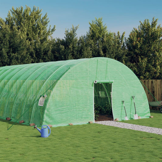 Greenhouse with steel frame Green 108 m² 18x6x2.85 m