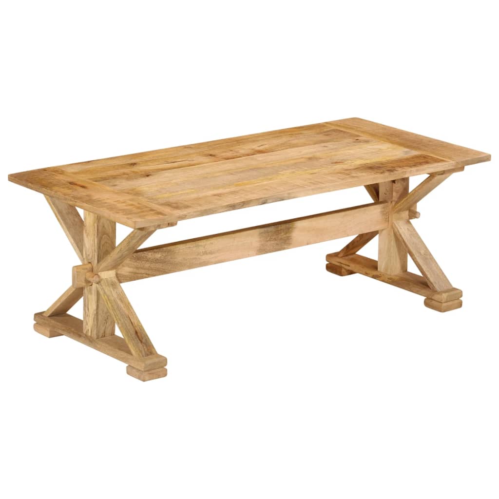 Table basse 110x52x40 cm en manguier massif