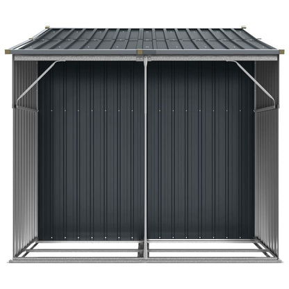 Gerätehaus Anthrazit 277x192,5x179 cm Verzinkter Stahl