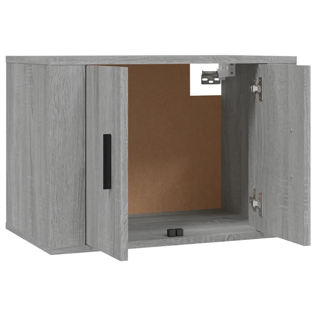 Ensemble de meubles TV 3 pièces, en bois de Sonoma gris
