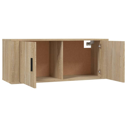 3-tlg. TV-Schrank-Set Sonoma-Eiche Holzwerkstoff