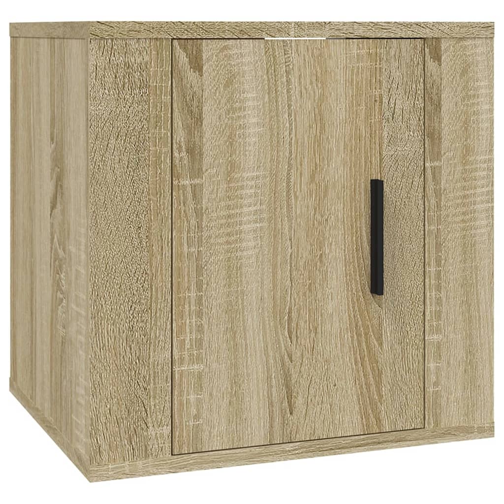 3-tlg. TV-Schrank-Set Sonoma-Eiche Holzwerkstoff