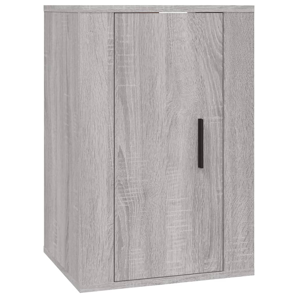 Ensemble de meubles TV 3 pièces, en bois de Sonoma gris