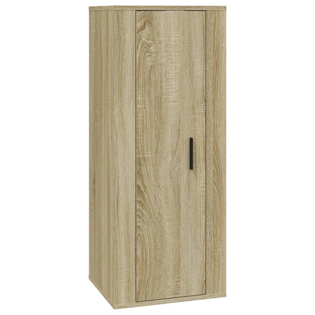 Ensemble de meubles TV 2 pièces en bois de chêne Sonoma
