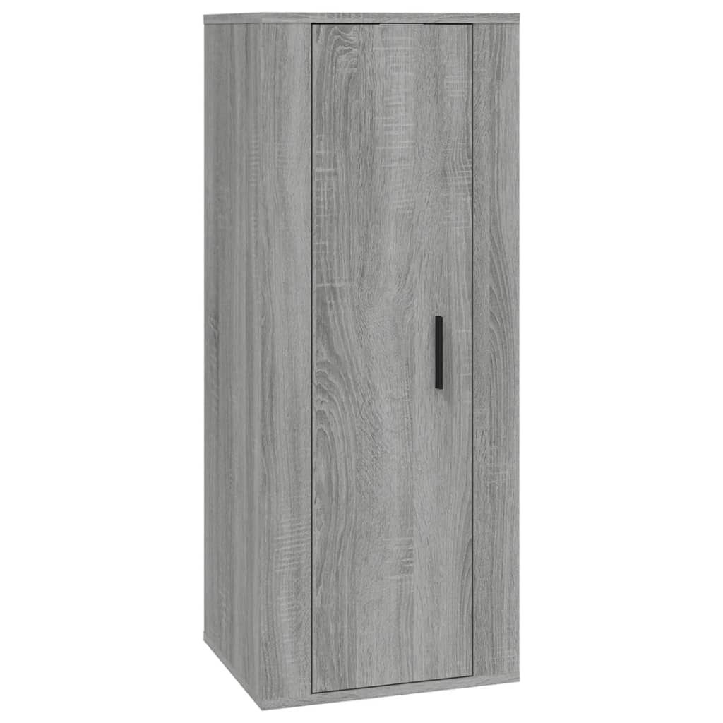 Ensemble de meubles TV 3 pièces, en bois de Sonoma gris