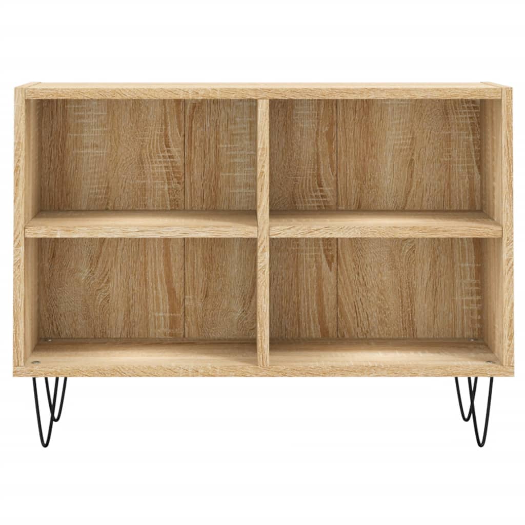 Meuble TV chêne Sonoma 69,5x30x50 cm matériau bois
