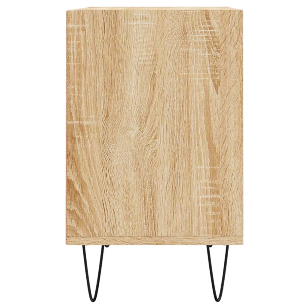 Meuble TV chêne Sonoma 69,5x30x50 cm matériau bois