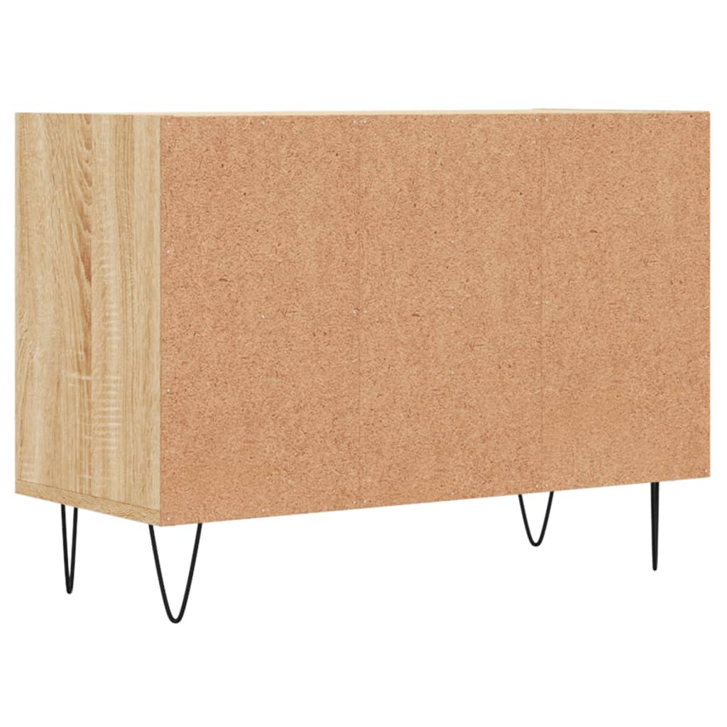 Meuble TV chêne Sonoma 69,5x30x50 cm matériau bois