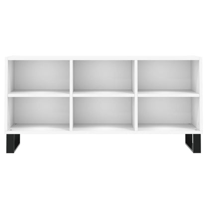 TV-Schrank Weiß 103,5x30x50 cm Holzwerkstoff