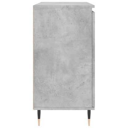 Sideboard Betongrau 101,5x35x70 cm Holzwerkstoff