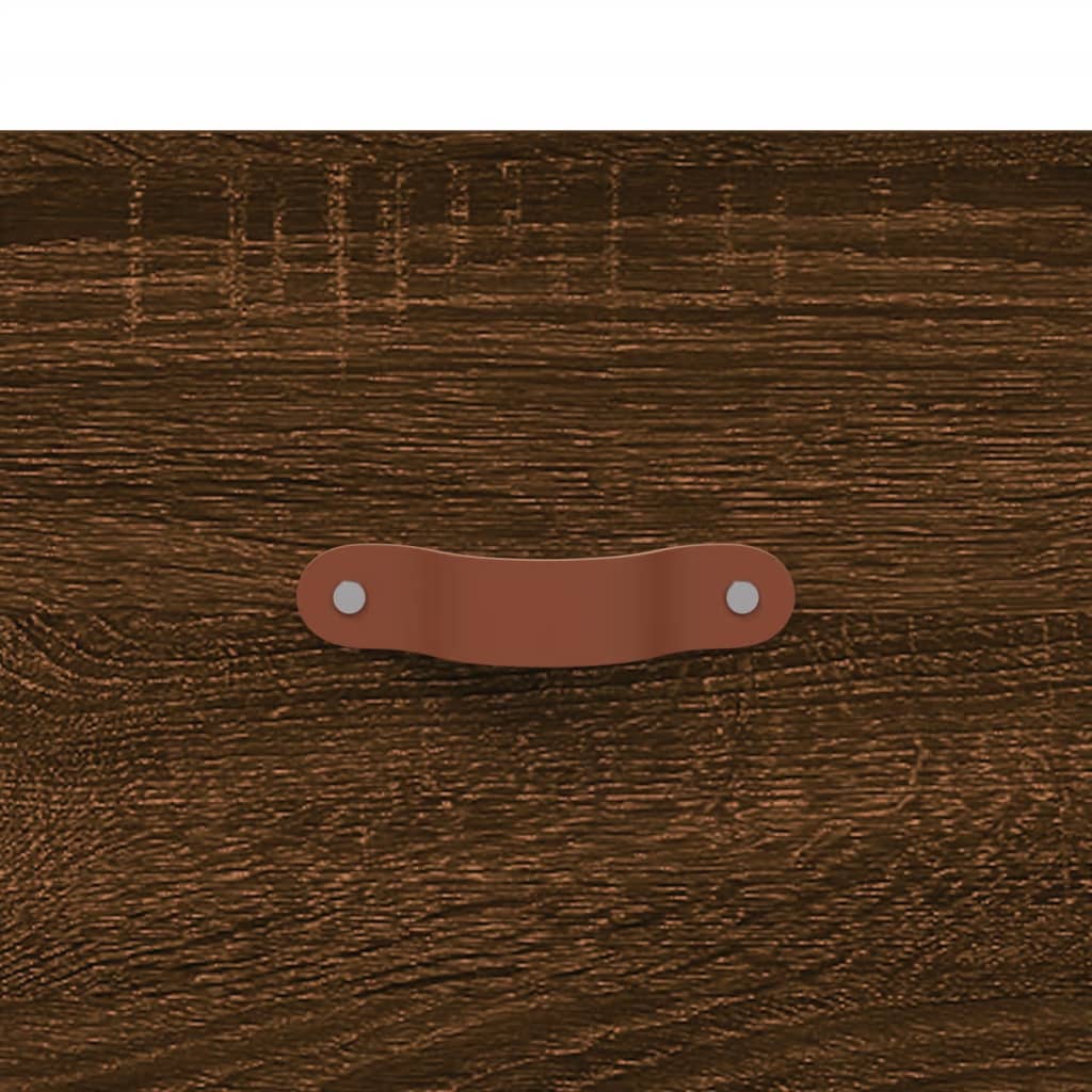 Nachttische 2Stk. Braun Eichen-Optik 40x35x47,5cm Holzwerkstoff