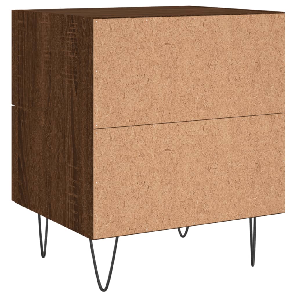 Nachttisch Braune Eiche 40x35x47,5 cm Holzwerkstoff