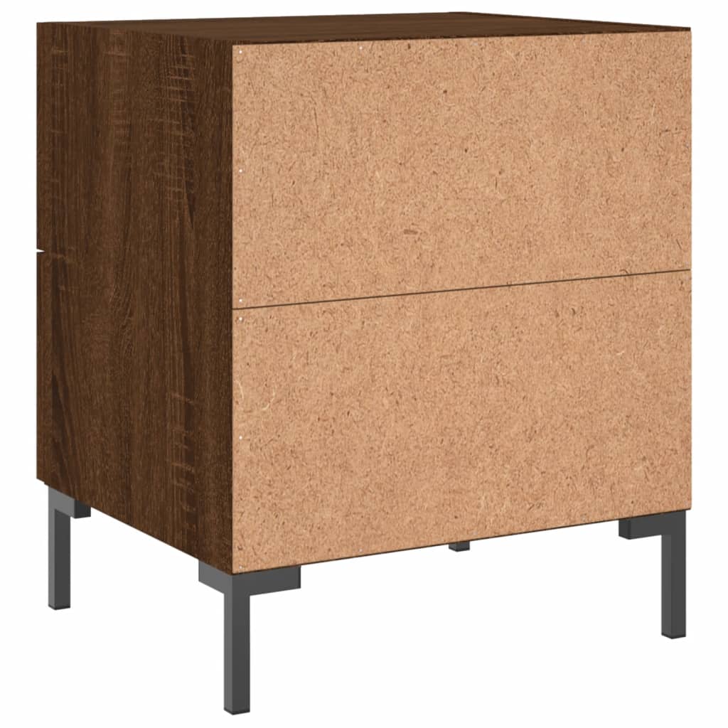 Nachttisch Braune Eiche 40x35x47,5 cm Holzwerkstoff