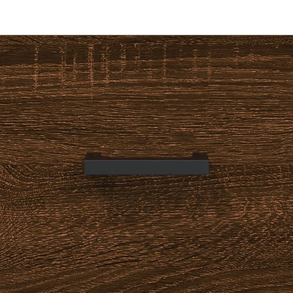 Tables de chevet 2pcs. Aspect chêne brun 40x35x47,5cm matériau bois