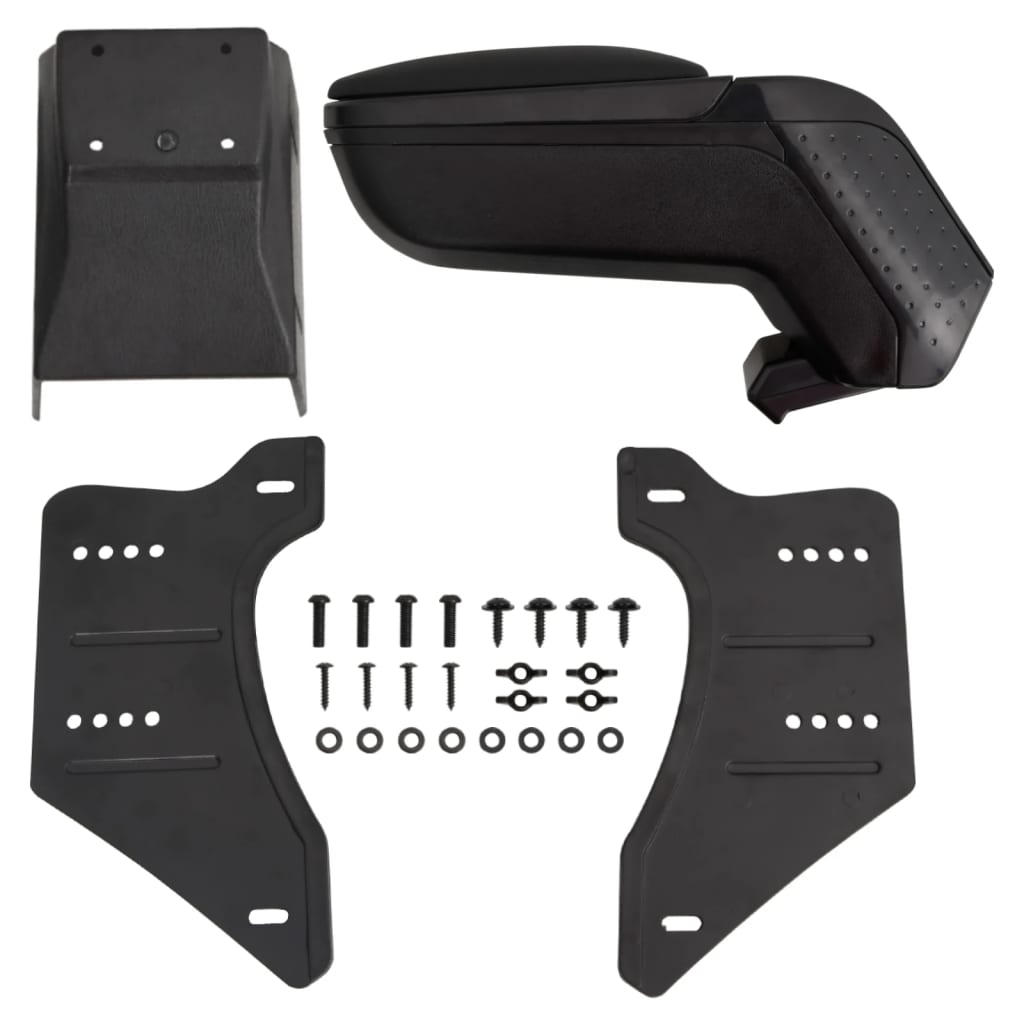 Universal-Autoarmlehne Schwarz 13x33x(33-53) cm ABS